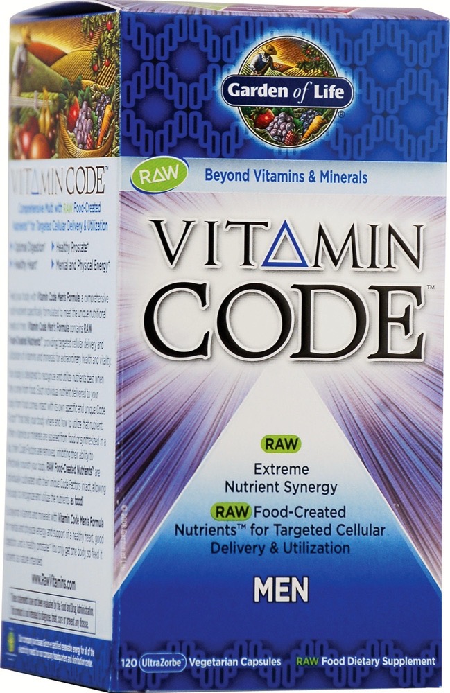 Garden of Life Vitamin Code Raw for Men